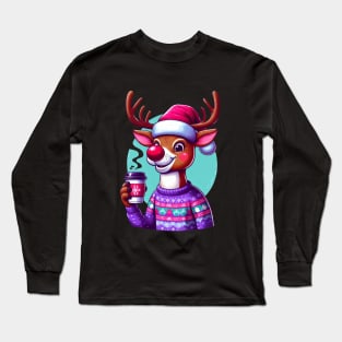 Rudolph Red Nose Reindeer Long Sleeve T-Shirt